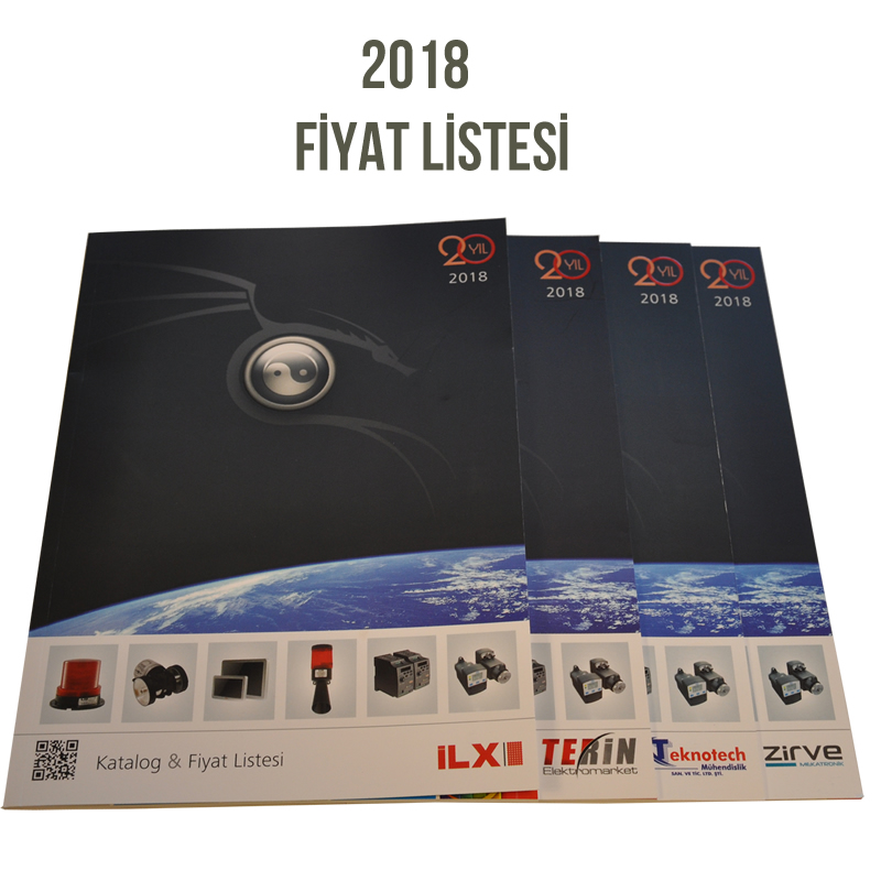 2018 Fiyat Listemiz Yayında!