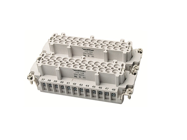 Walther-Werke 710124+710148 48 Kutuplu Dişi İç 16 A 125 °C