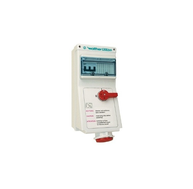 Walther-Werke Plastik Buat Otamat, 3x32A ve Onn-Off Sivici İle.