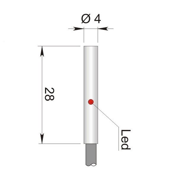 AECO İndüktif Sensör - SI4-CO.8 PNP NC | İLX
