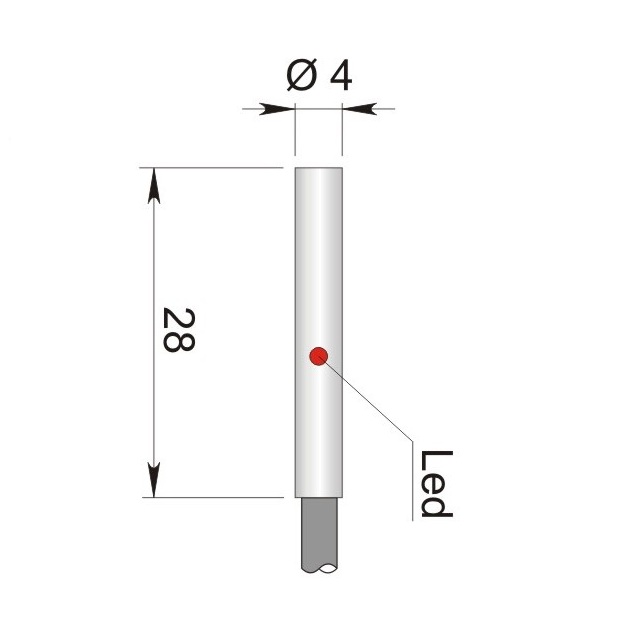 AECO İndüktif Sensör - SI4-CO.8 NPN NO | İLX