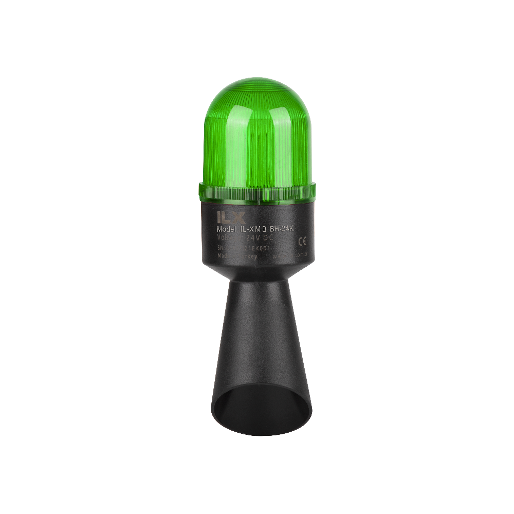 Yeşil Multi Buzzer Borulu Korna - Ø70 B Serisi |  İLX