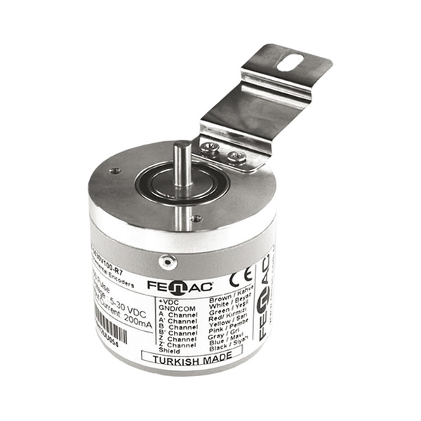 Fenac Servo Flanş Artımlı Enkoder Ø50 - 50S Serisi | İLX57